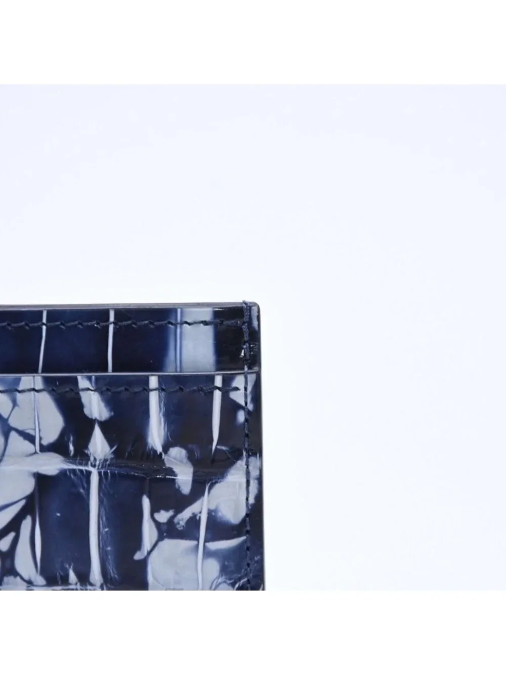 Louis Vuitton Porte Cartes Simple Card Case Tie Dye Croco Virgil Abloh